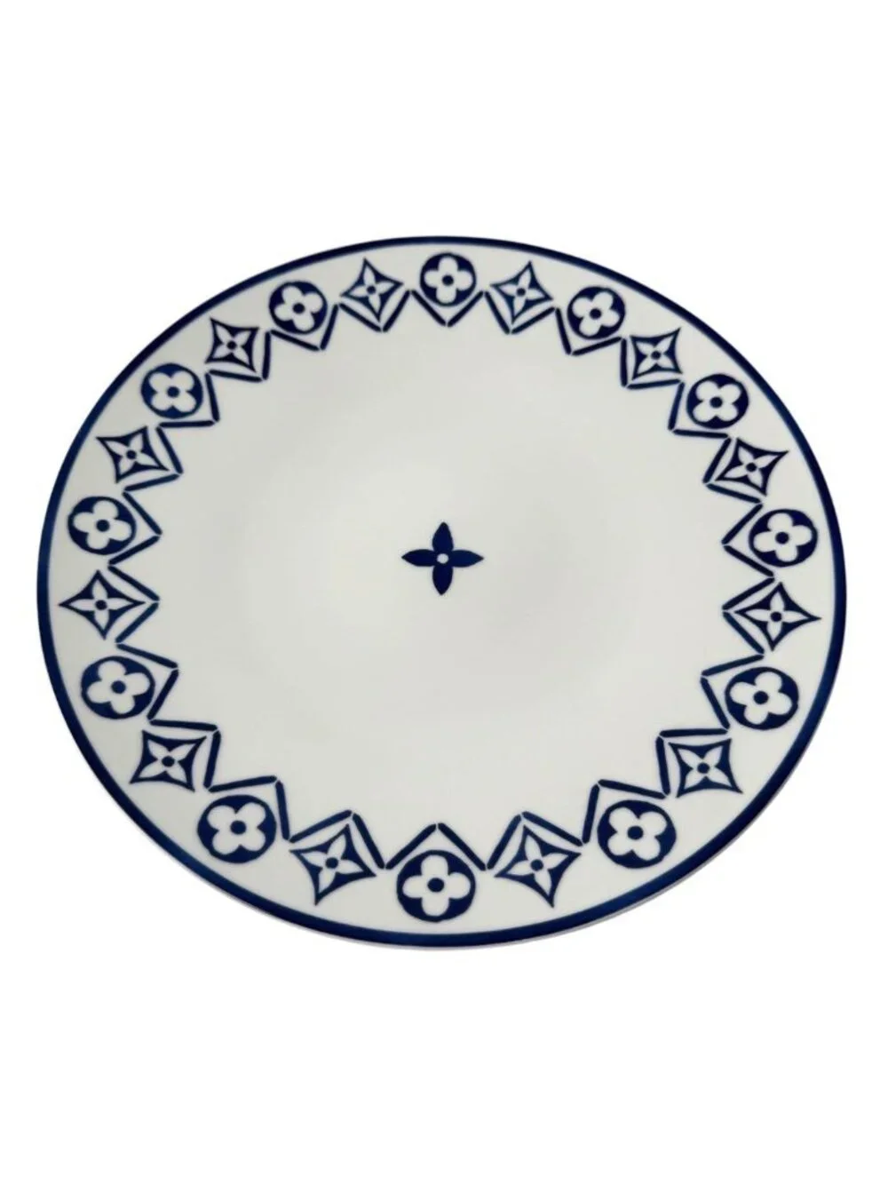 Louis Vuitton LV Monogram Flower Tile Dinner Plate